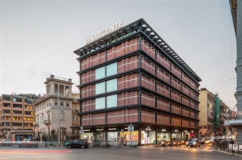 The renovation of the Rinascente in Piazza Fiume in Rome 